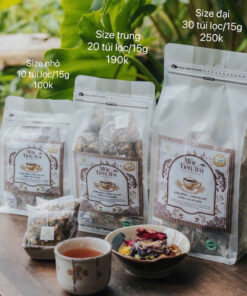 Mộc tiên trà Túi Zip 1