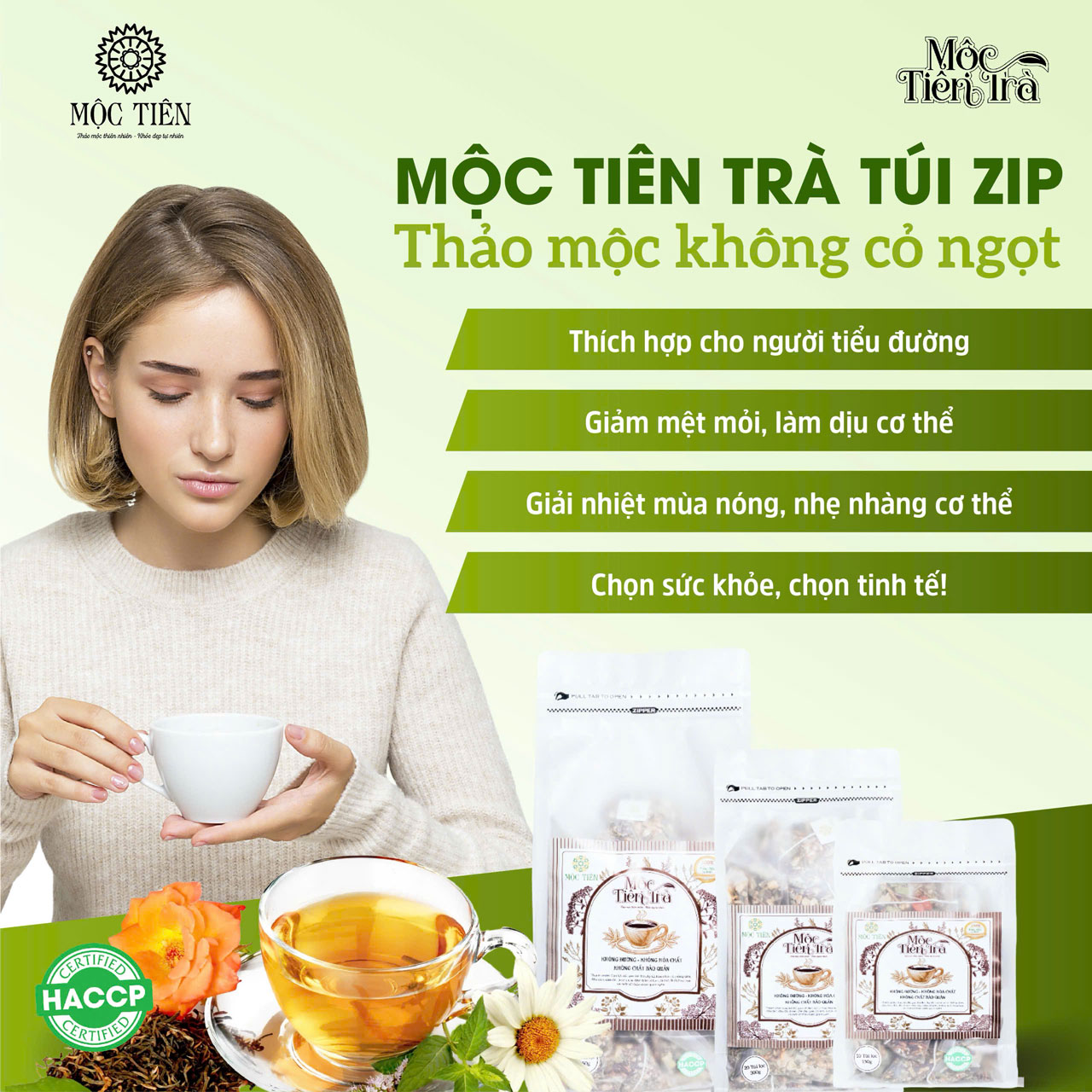 tác dụng mộc tiên trà