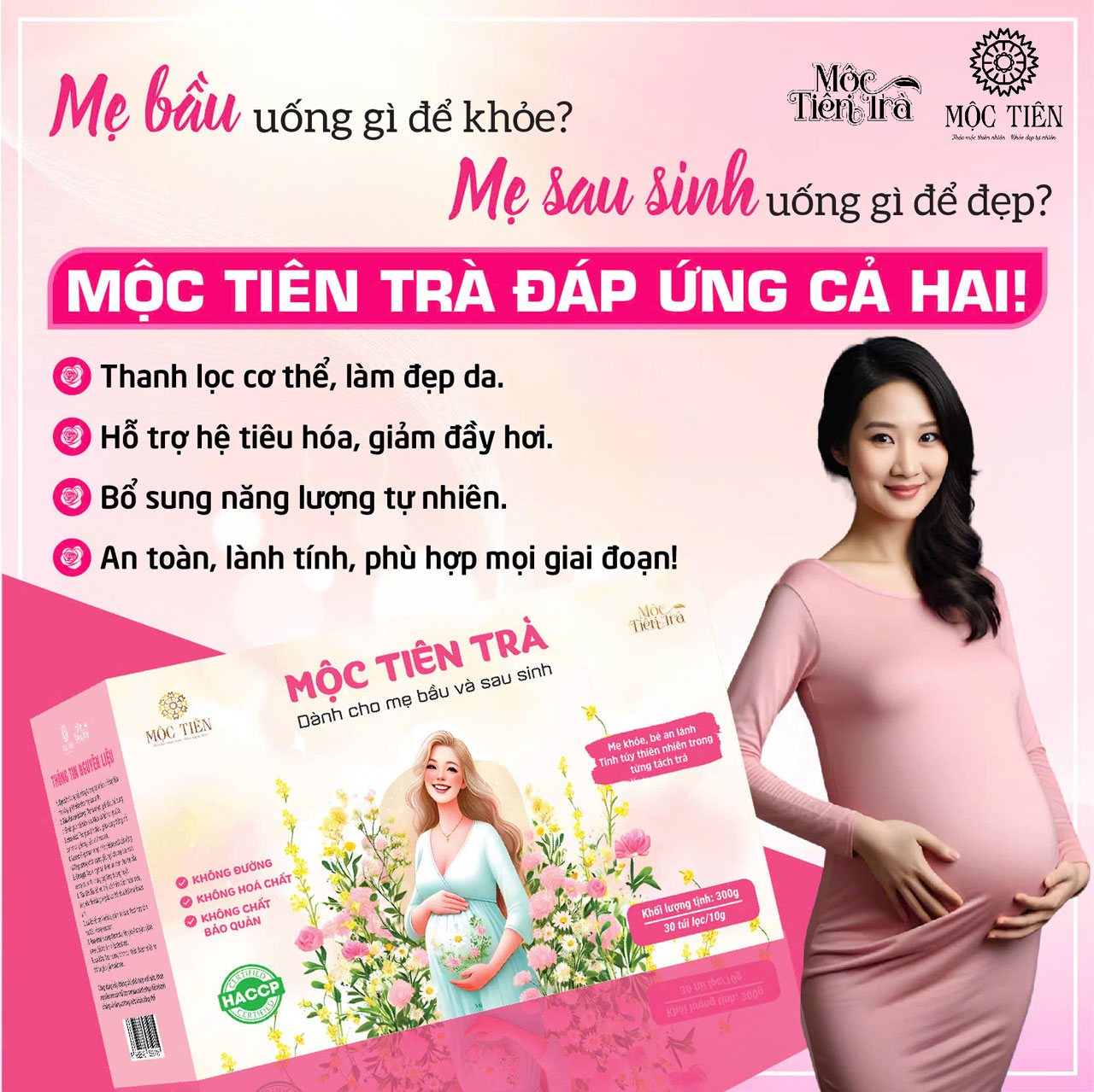 Trà Thảo Mộc Mẹ Bầu 2