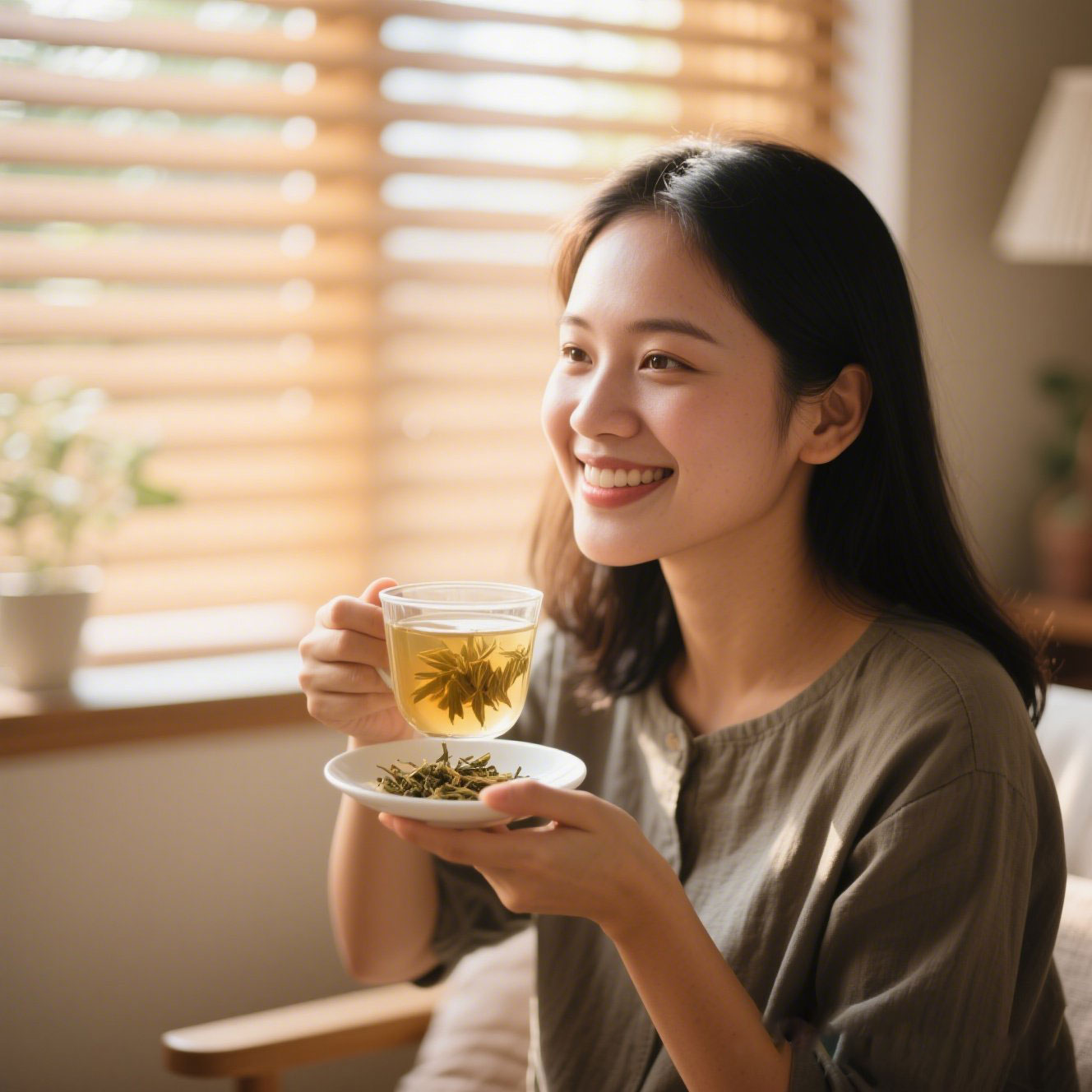 Thưởng thức Mộc Tiên Trà