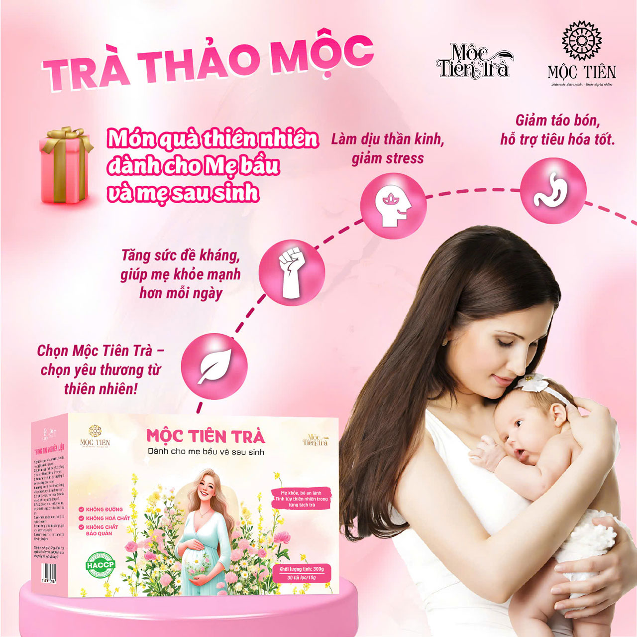 Trà Thảo Mộc Mẹ Bầu 1`